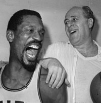 Bill Russell and Red Auerbach